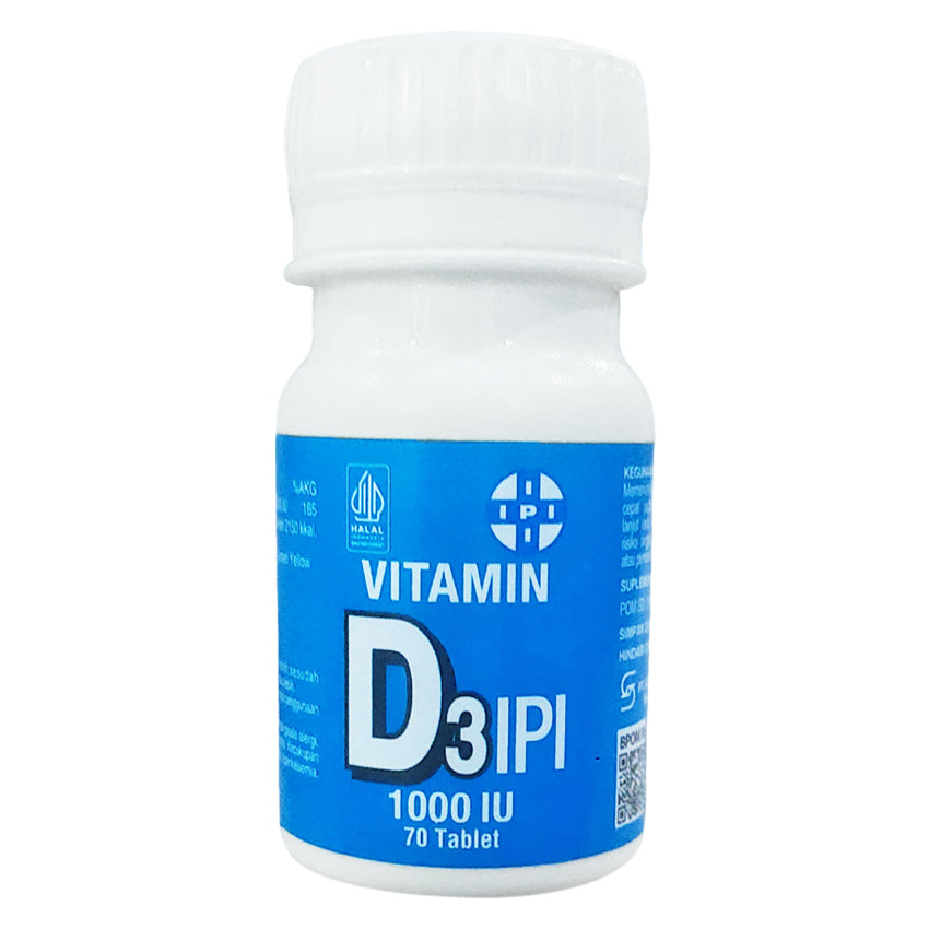IPI Vitamin D3 1000 IU -70 Tablet