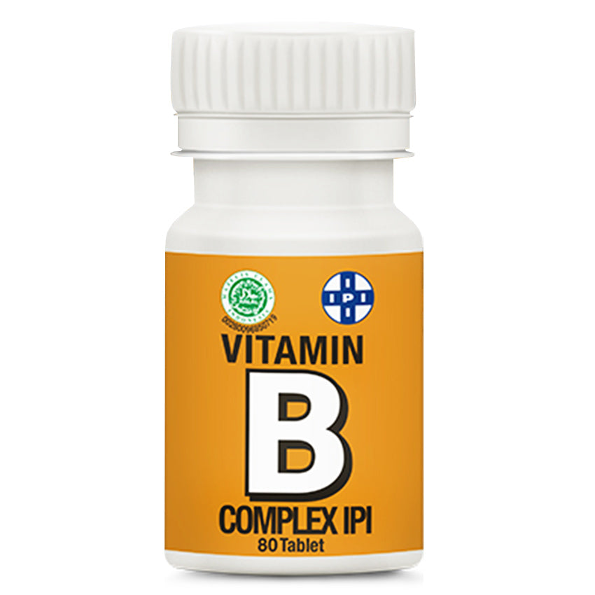 Gambar IPI Vitamin B Complex - 80 Tablet Jenis Suplemen Kesehatan
