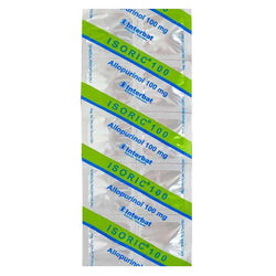 Gambar [RESEP] Isoric 100 mg Obat Asam Urat- 10 Tablet [Interbat] Obat