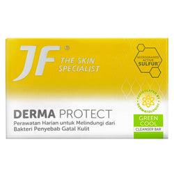 Gambar JF Derma Protect Blue Green Cool Cleanser Bar - 90 gr Perawatan Tubuh