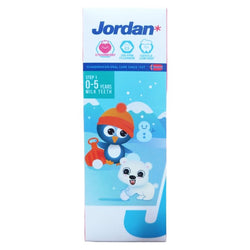 Gambar Jordan Pasta Gigi Anak Step 1 Rasa Strawberry - 75 gr Perlengkapan Bayi & Anak