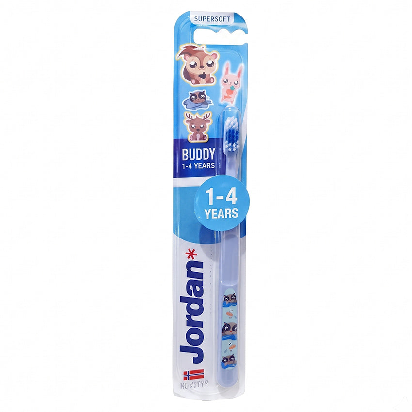 Jordan Sikat Gigi Anak Buddy 1-4 Tahun Supersoft - 1 Pcs