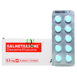 Gambar Kalmethasone Dexamethasone 0,5 mg Obat Alergi - 10 Tablet [Kalbe Farma] Obat