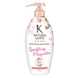 Gambar K Natural White Magnolia Body Wash Bottle - 500 mL Perawatan Tubuh