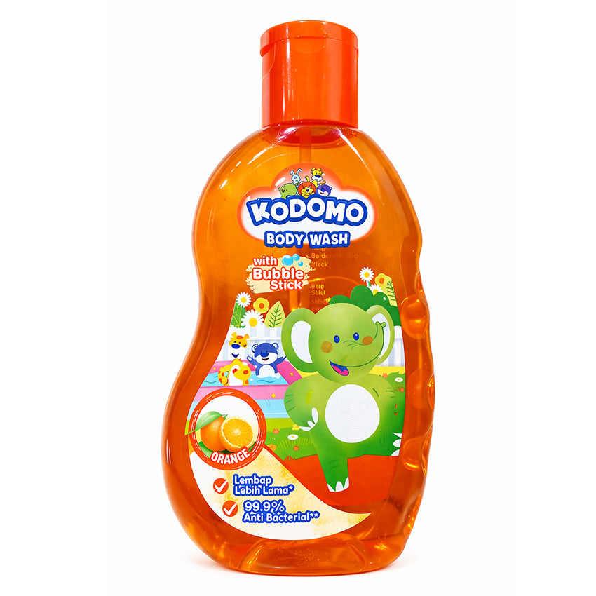 Kodomo Body Wash Orange Bottle - 200 mL