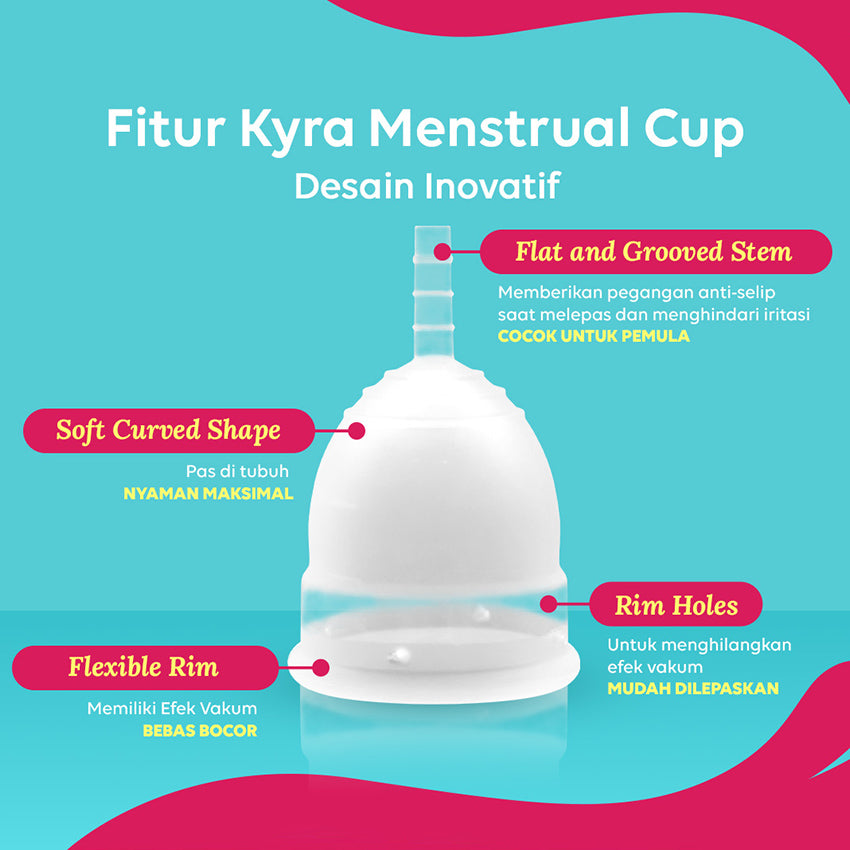 Kyra Menstrual Cup - 1 Pcs