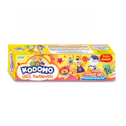 Gambar Kodomo Toothpaste Juice Orange Gel Tube - 45 gr Perlengkapan Bayi & Anak