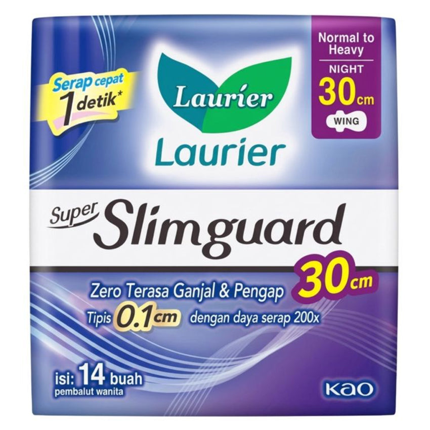 Laurier Super Slim Guard Pembalut Wanita 30cm - 14 pcs