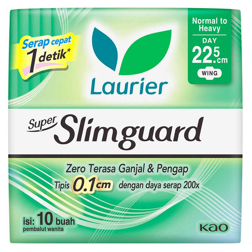 Laurier Super Slim Guard Pembalut Wanita 22.5cm - 10 pcs