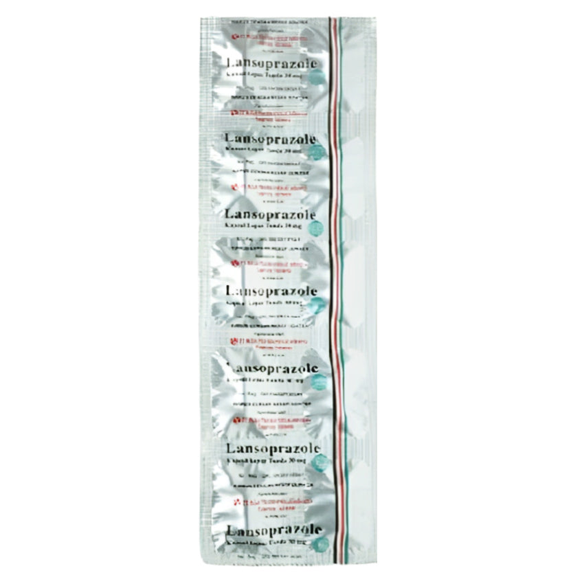 Lansoprazole 30mg Obat Asam Lambung - 10 Kapsul [Nulab]