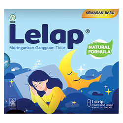 Gambar Lelap Suplemen Untuk Kualitas Tidur - 4 Kaplet Suplemen Kesehatan