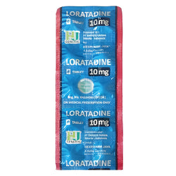 Gambar Loratadine 10mg Obat Alergi - 10 Tablet [Hexpharm] Obat