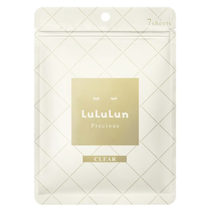 Gambar Lululun Precious White Clear Sheet Mask - 7 Sheets Jenis Perawatan Wajah
