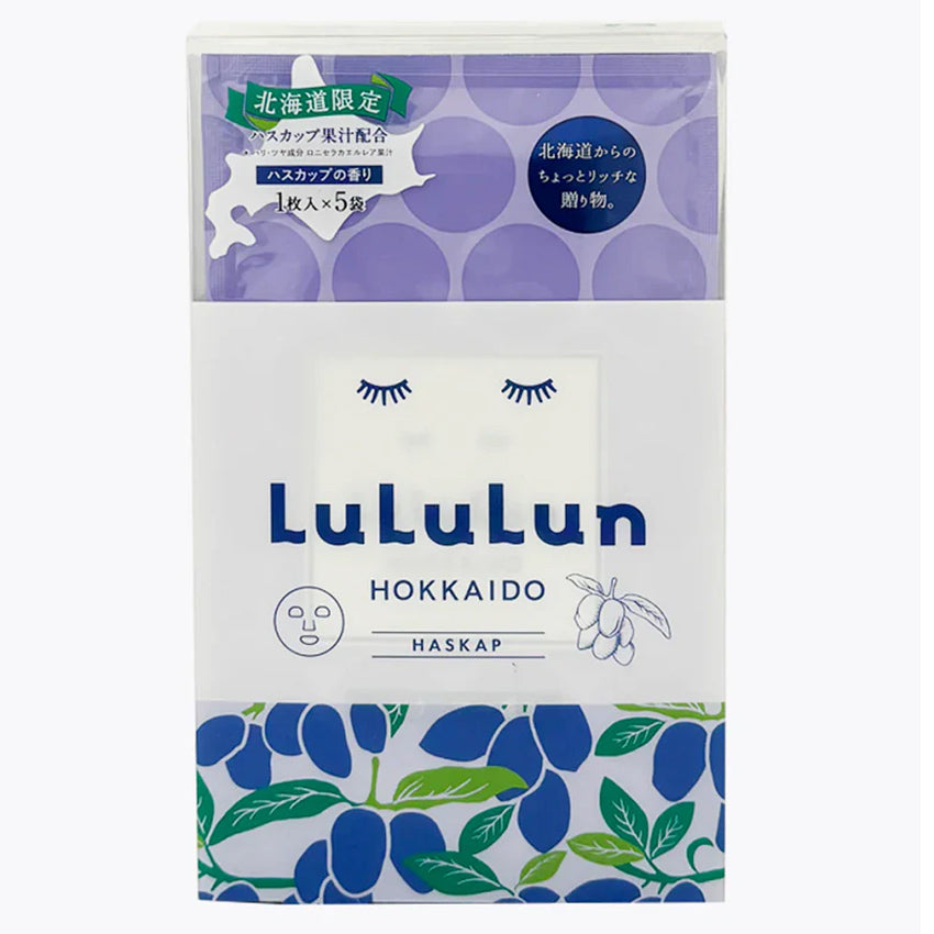 Gambar Lululun Hokkaido Haskap Sheet Mask - 1 Sheet Perawatan Wajah