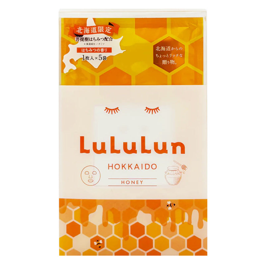 Gambar Lululun Hokkaido Honey Sheet Mask - 1 Sheet Perawatan Wajah
