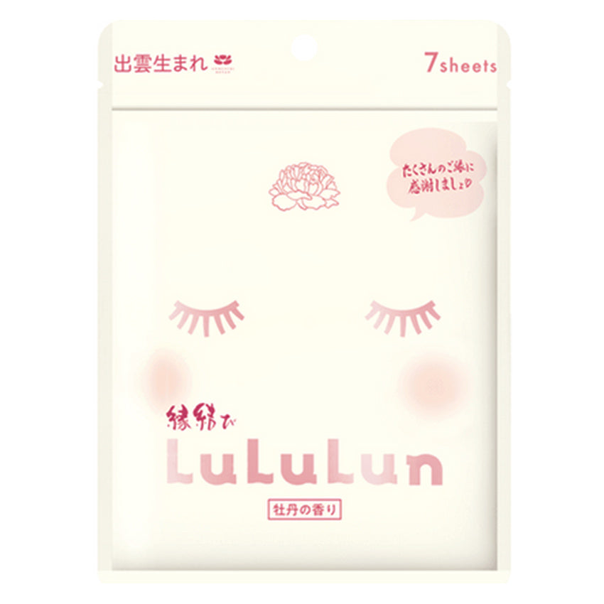 Gambar Lululun Shimane Peony Sheet Mask - 7 Sheets Perawatan Wajah