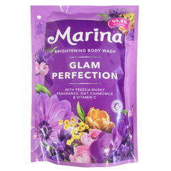 Gambar Marina Brightening Glam Perfection Brightening Body Wash Pouch - 400 mL Perawatan Tubuh