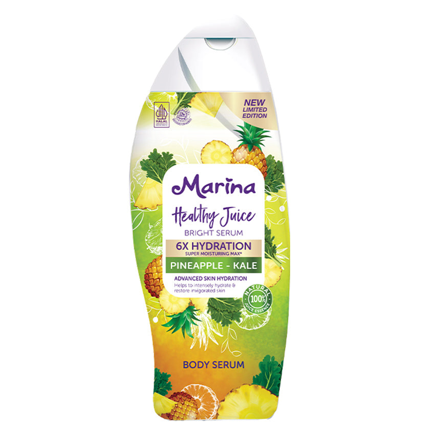 Marina Healthy Juice Bright Serum Pineapple & Kale Body Serum - 185 mL