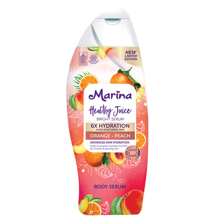 Gambar Marina Healthy Juice Bright Serum Orange & Peach Body Serum - 185 mL Perawatan Tubuh