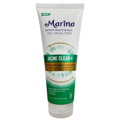Gambar Marina Expert White & Glow Gel Facial Foam Acne Clear - 50 mL Perawatan Wajah