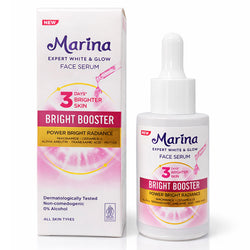 Gambar Marina Expert White & Glow Power Bright Face Serum Bright Booster - 25 mL Perawatan Wajah