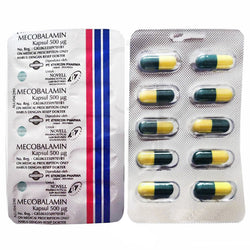 Gambar Mecobalamin 500 Mcg Obat Saraf - 10 Kapsul [Novell] Obat