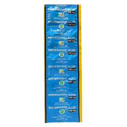 Gambar Mefenamic Acid 500mg Obat Pereda Nyeri - 10 Kaplet [Hexpharm] Obat