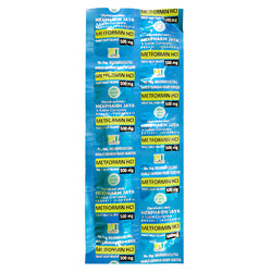 Gambar Metformin HCL Obat Diabetes - 10 Tablet [Hexpharm] Obat