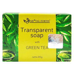 Gambar Metal Fortis Sabun Transparent Green Tea - 85 gr Perawatan Tubuh
