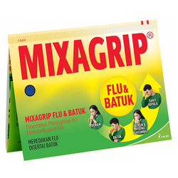 Gambar Mixagrip Flu & Batuk - 4 Tablet Obat