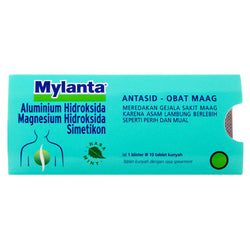Gambar Mylanta Obat Mag - 10 Tablet Obat