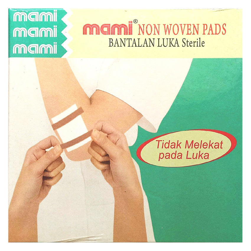 Gambar Mami Non Woven Pads Bantalan Luka 5x6 cm - 10 Sheets Jenis Kesehatan