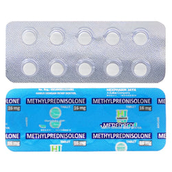 Gambar Methylprednisolone 4mg Pereda Peradangan - 10 Tablet [Hexpharm] Obat