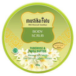Gambar Mustika Ratu Tuberose & Shea Butter Body Scrub - 200 g Perawatan Tubuh