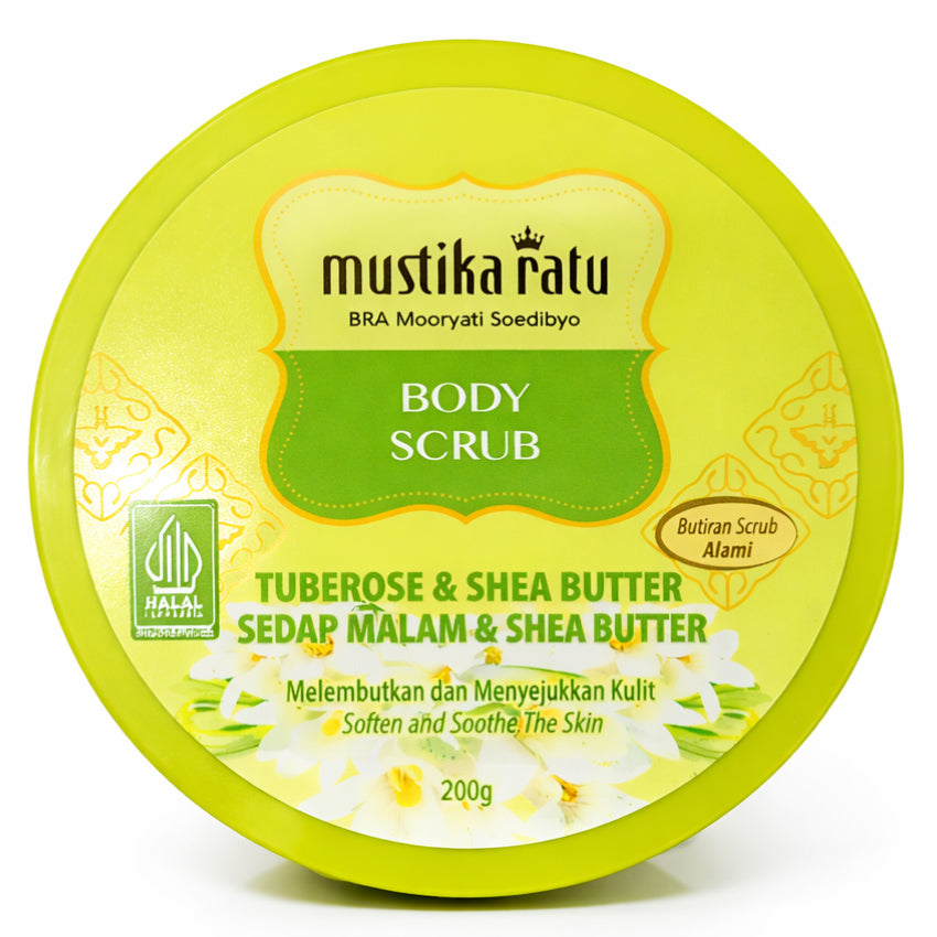 Mustika Ratu Tuberose & Shea Butter Body Scrub - 200 g