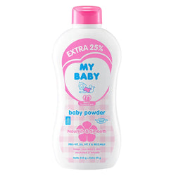 Gambar My Baby Powder Nourish & Smooth - 235 gr  59 gr Perlengkapan Bayi & Anak