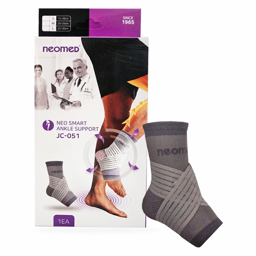 Gambar Neomed Smart Ankle Support JC-051 Pelindung Pergelangan Kaki - 1 Pcs Jenis Peralatan Medis