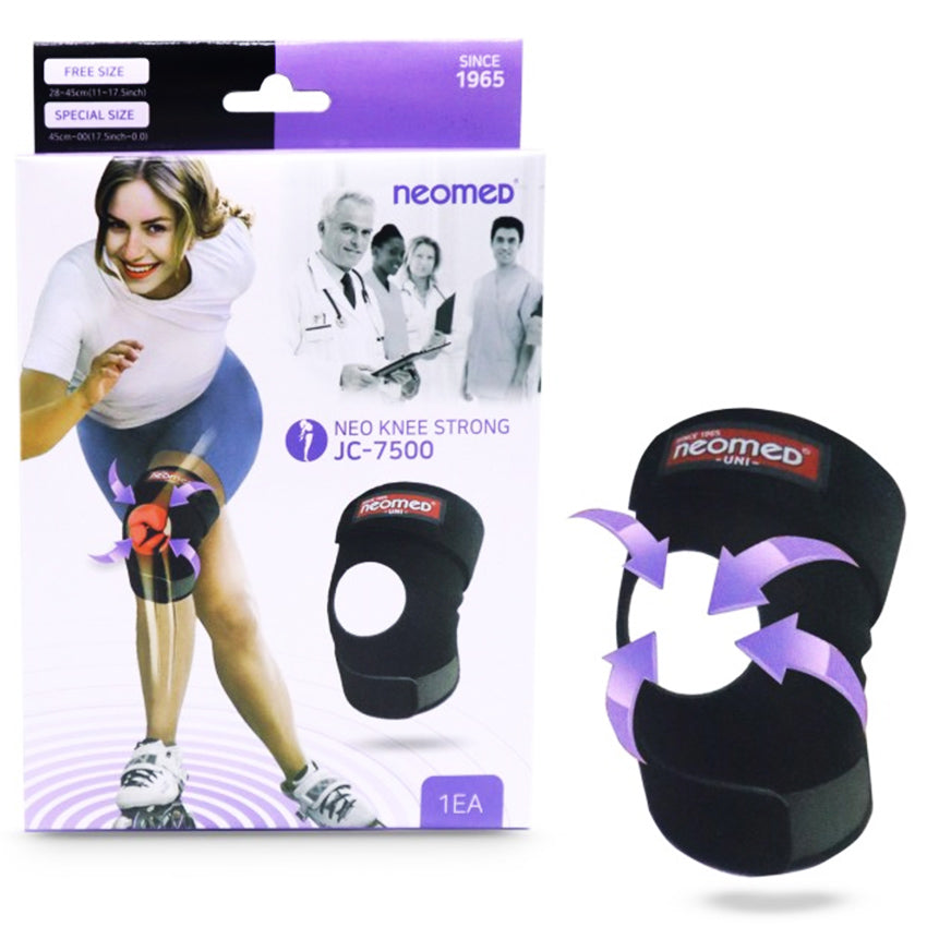 Gambar Neomed Knee Strong JC-7500 Pelindung Lutut Free Size - 1 Pcs Jenis Peralatan Medis