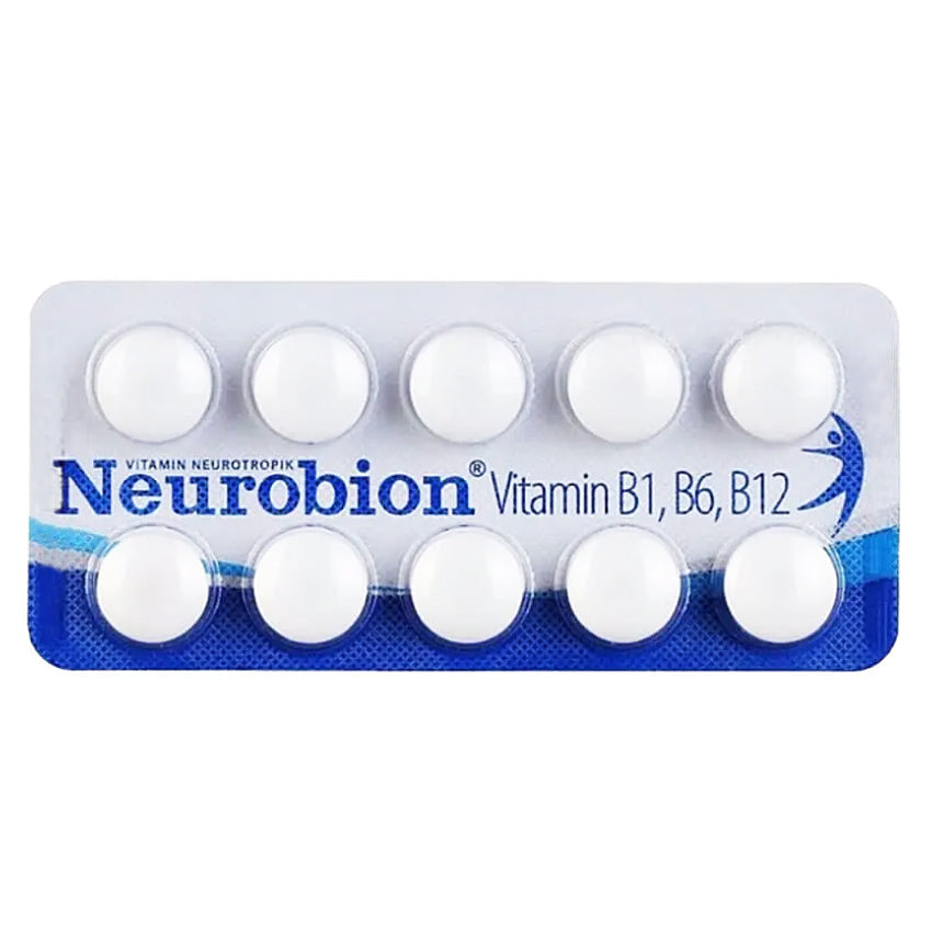 Neurobion Suplemen Kesehatan Saraf - 10 Tablet