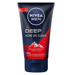 Gambar Nivea Men Deep Acne Oil Clear Facial Wash - 100 mL Perawatan Pria