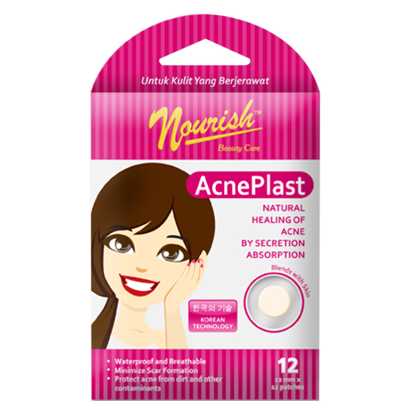 Nourish Acne Plast Girl - 12 Patches