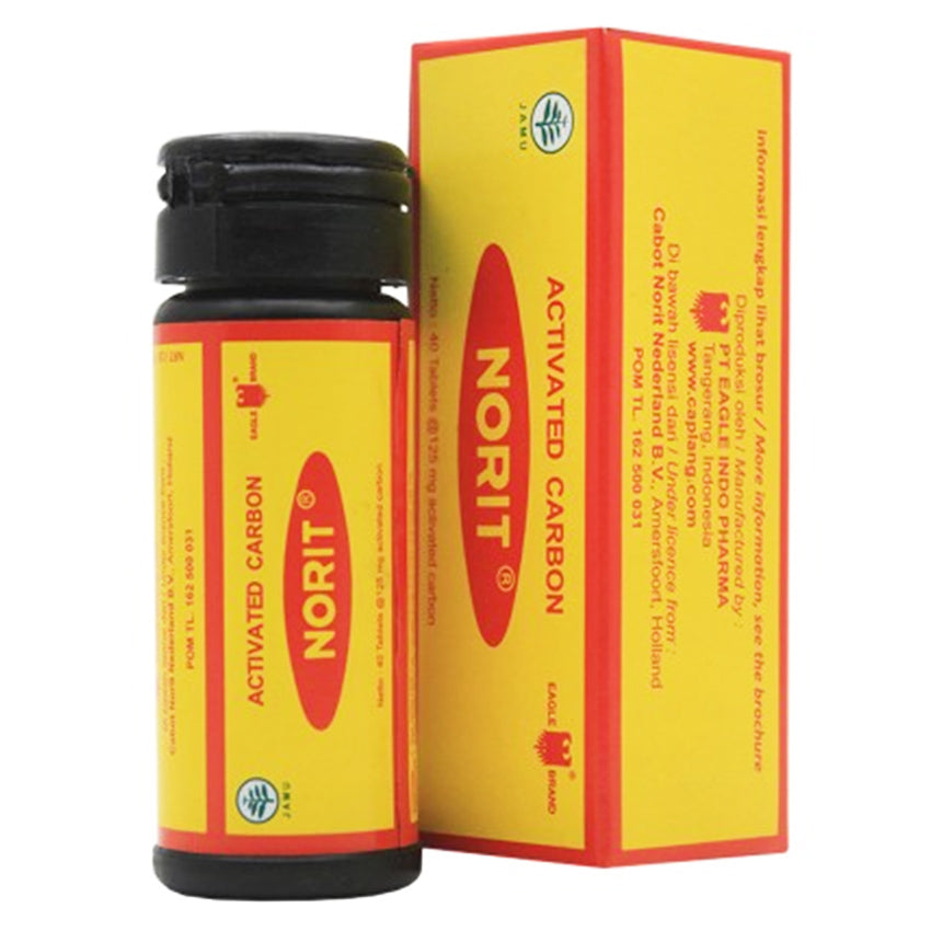 Norit 125 mg Obat Diare - 40 Tablet