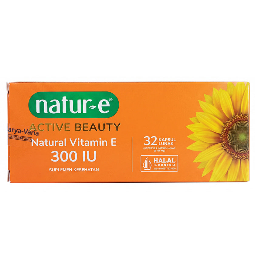 Natur-E Active Beauty Natural Vitamin E 300 IU - 32 Softgels