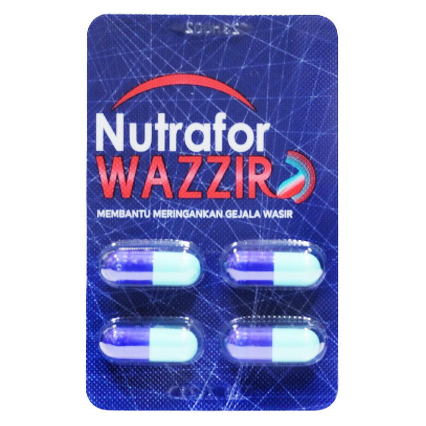 Nutrafor Wazzir - 4 Kapsul