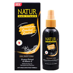 Gambar Natur Hair Vitamin Ginseng Extract - 80 mL Perawatan Rambut
