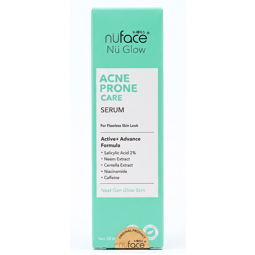 Nuface Nu Glow Acne Prone Care Serum - 20 mL