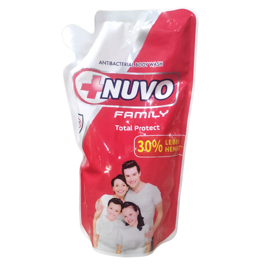 Nuvo Total Protect Body Wash Pouch - 825 mL