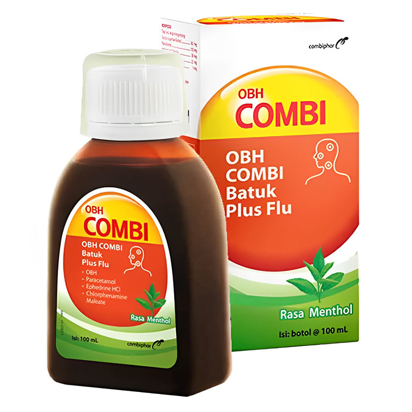 Gambar OBH Combi Obat Batuk & Flu Rasa Menthol - 100 mL Jenis Obat