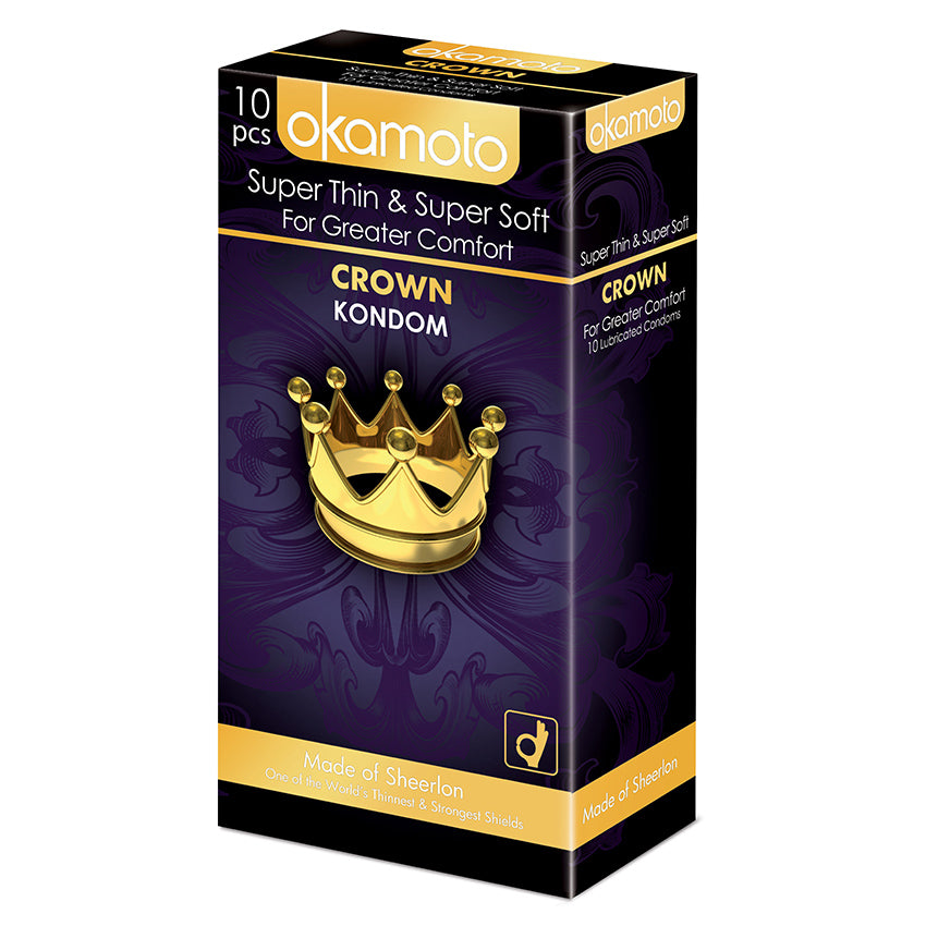 Okamoto Kondom Crown - 10 Pcs