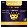 Okamoto Kondom Crown - 3 Pcs